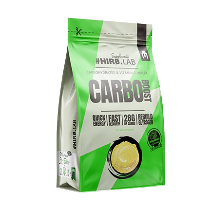 Pote de 1 kg do HeroPro Carbo Boost – suplemento de carboidratos com vitaminas para energia rápida, recuperação muscular e suporte metabólico. BIGFORCESTORE