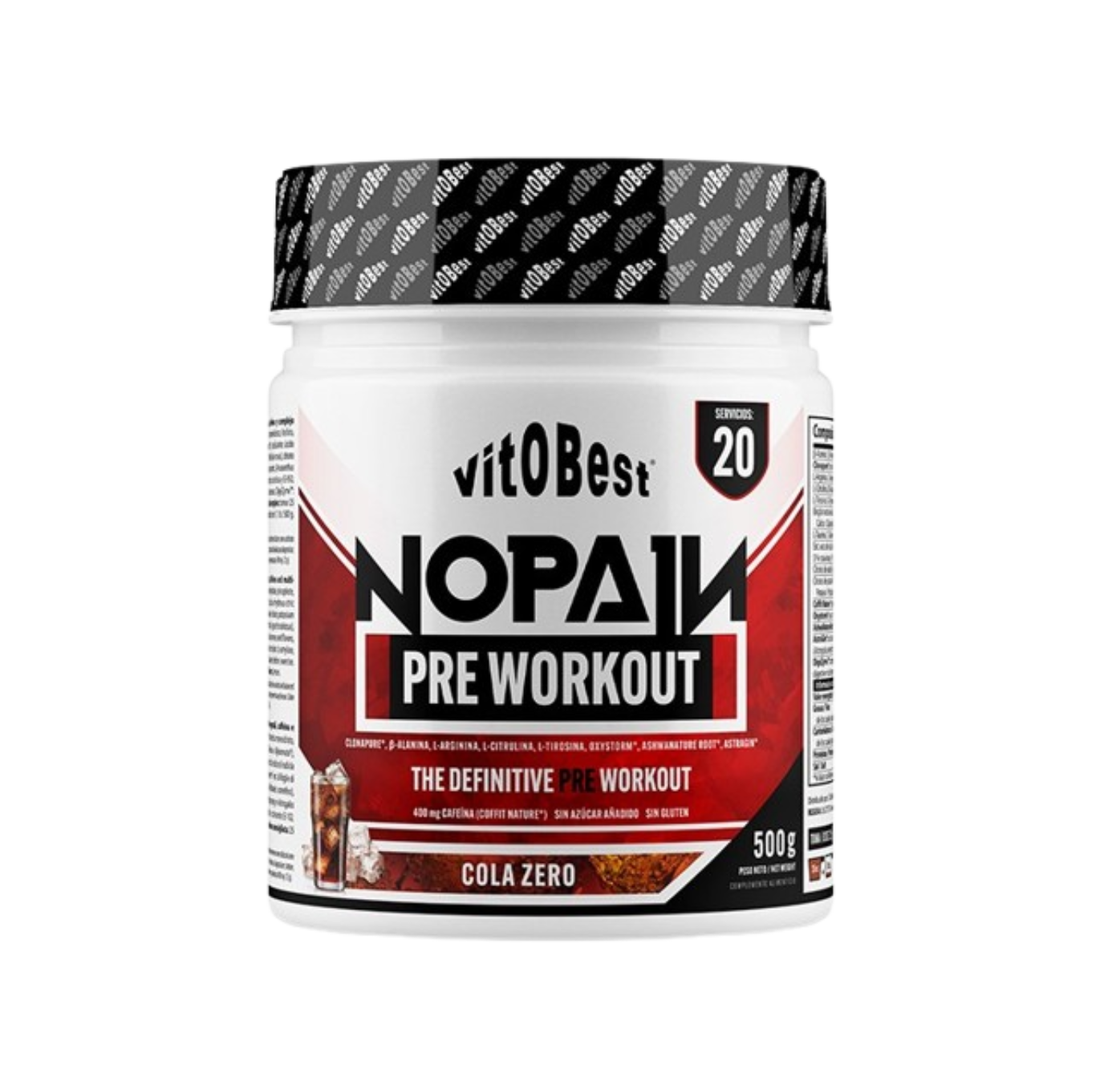 Nopain previo al entrenamiento (500 g)