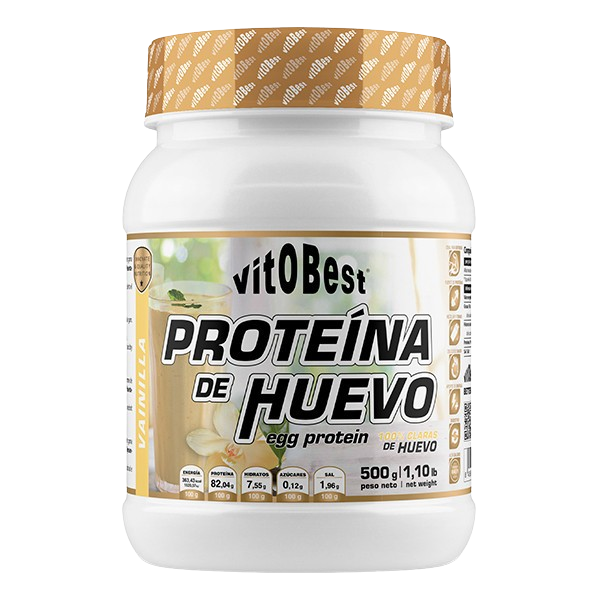 PROTEÍNA DO OVO | ALBUMINA | 500g | VITOBEST