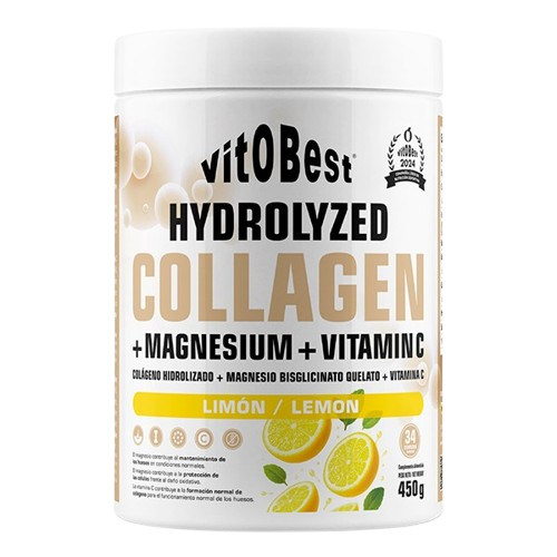 COLAGÉNIO HIDROLISADO + MAGNÉSIO + VIT C (450g)
