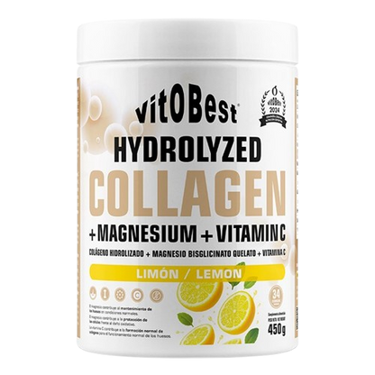 COLAGÉNIO HIDROLISADO + MAGNÉSIO + VIT C (450g)