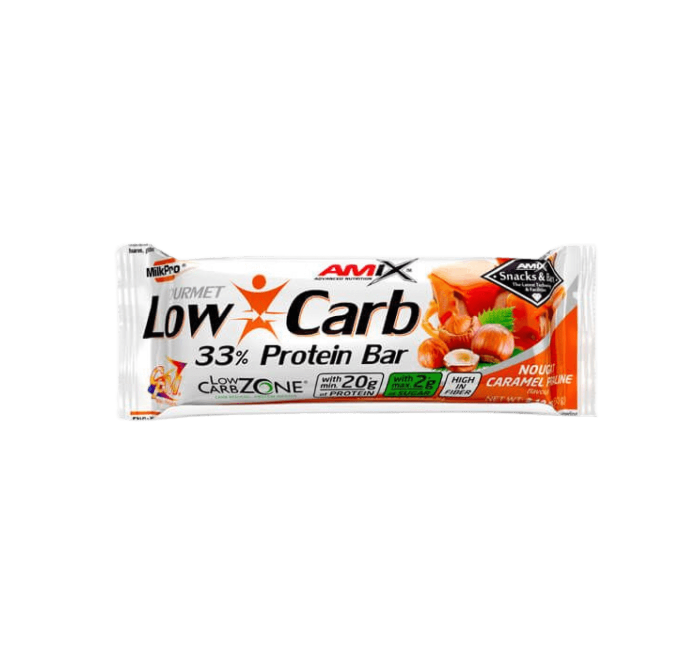 BARRA DE PROTEINA LOW-CARB 33% (60g)