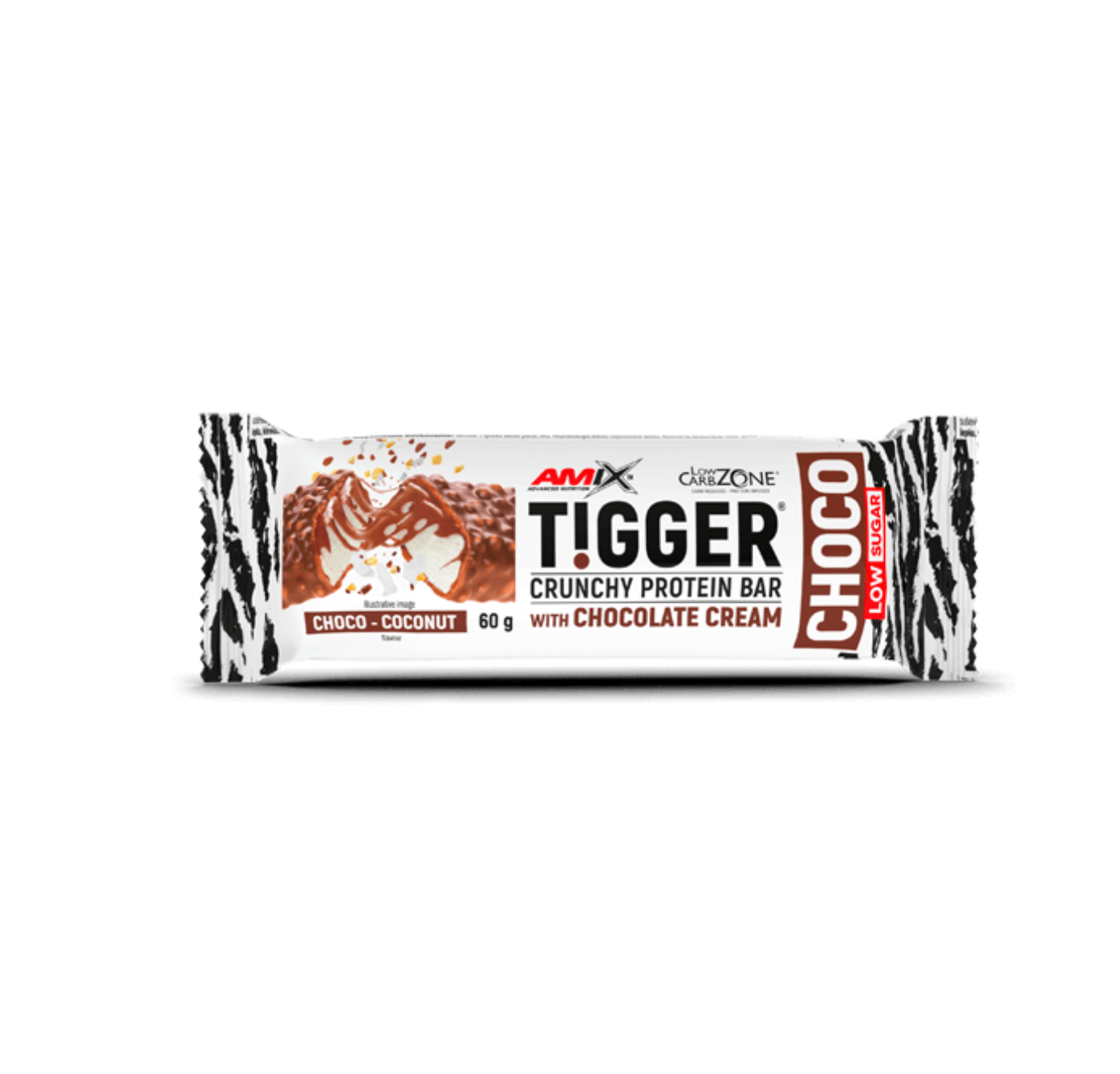 BARRA DE PROTEÍNA TIGGER CRUNCHY (60g)