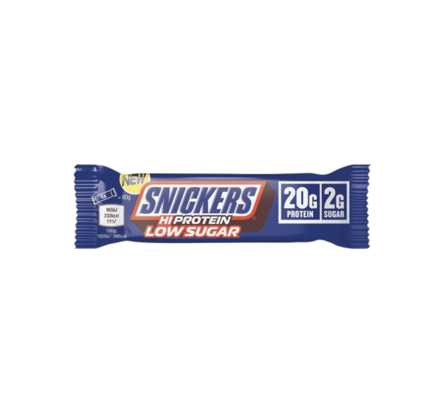 BARRA DE PROTEÍNA SNICKERES HIPROTEIN LOW SUGAR BAR (57g)