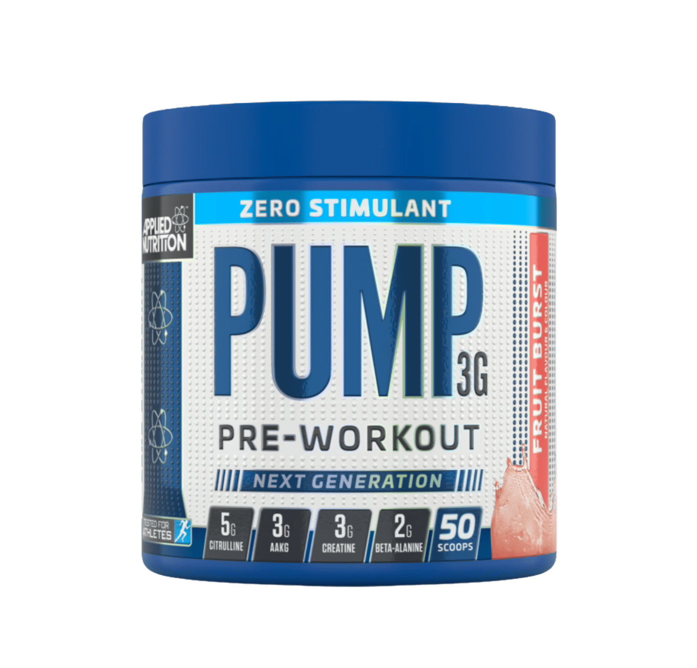 PUMP 3G ZERO STIM - SEM CAFEÍNA (375g)