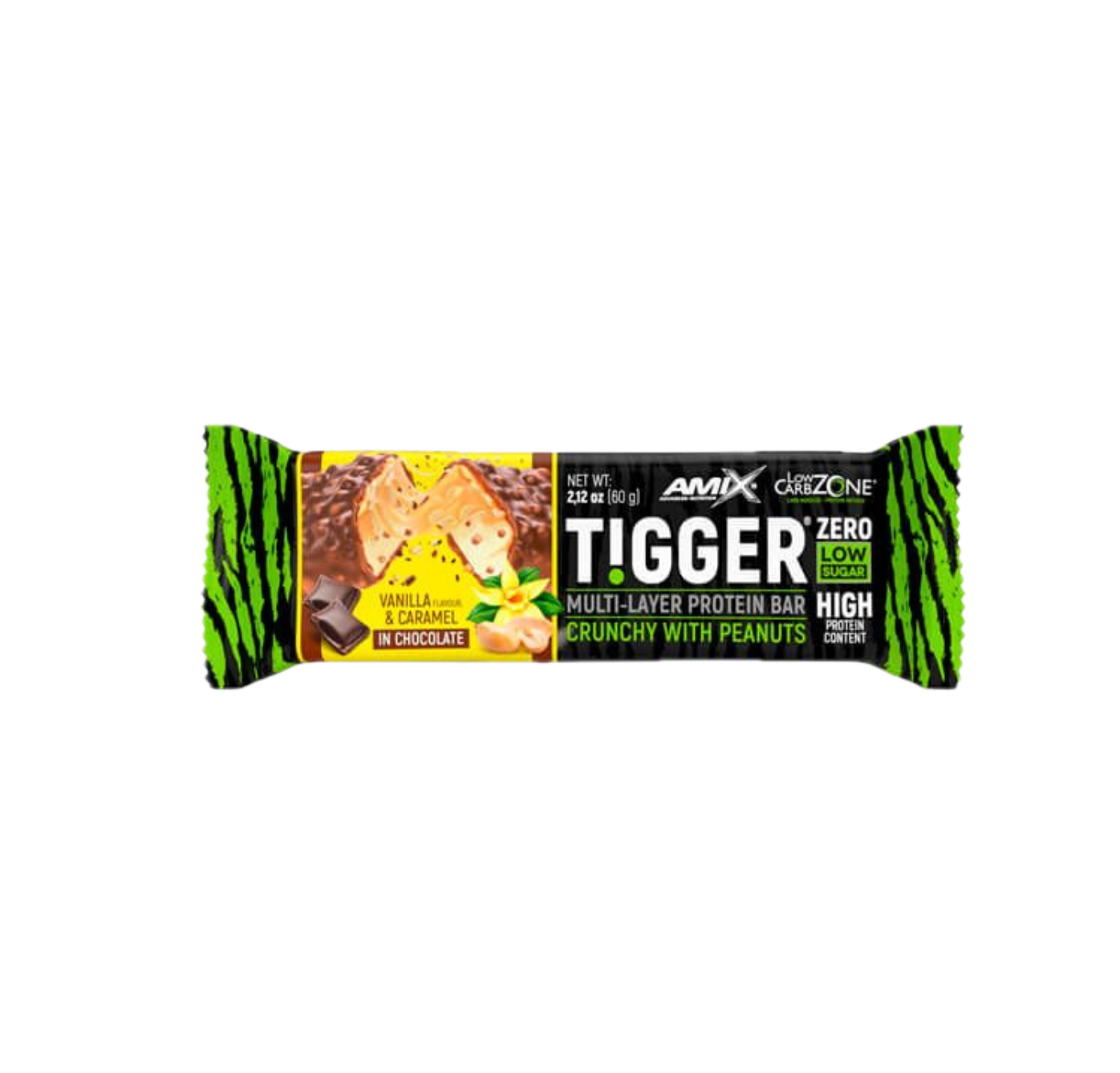 BARRA DE PROTEÍNA TIGGER ZERO (60g)