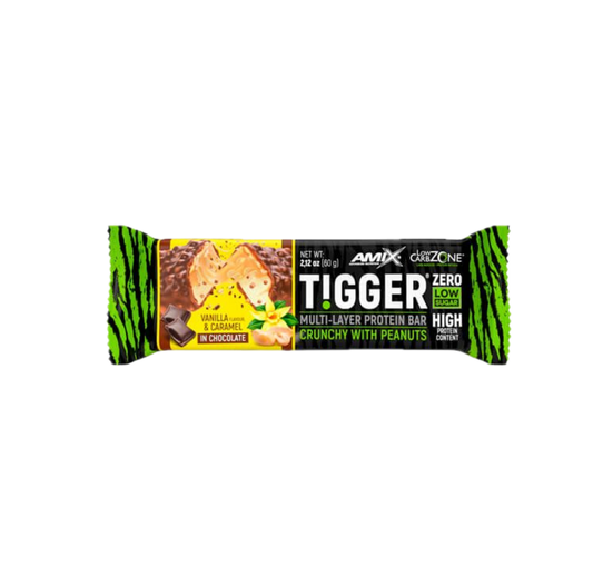 BARRA DE PROTEÍNA TIGGER ZERO (60g)