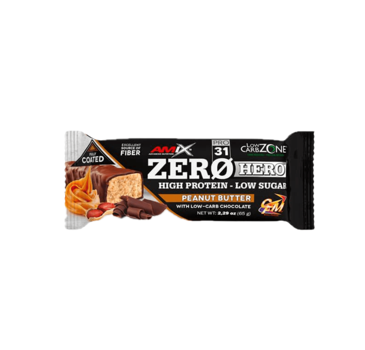 BARRA DE PROTEÍNA ZERO HERO (65g)