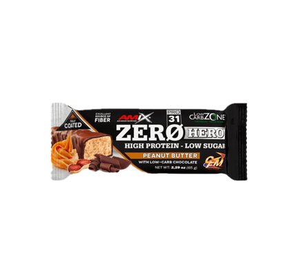 BARRA DE PROTEÍNA ZERO HERO (65g)