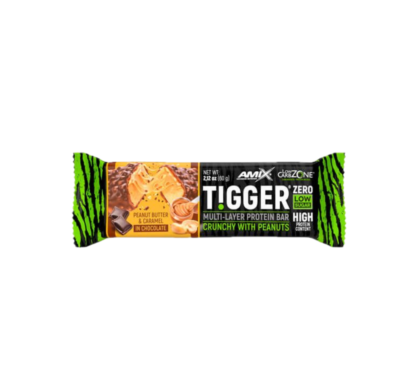 BARRA DE PROTEÍNA TIGGER ZERO (60g)