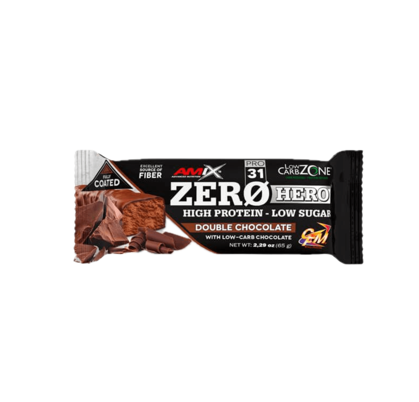 BARRA DE PROTEÍNA ZERO HERO (65g)