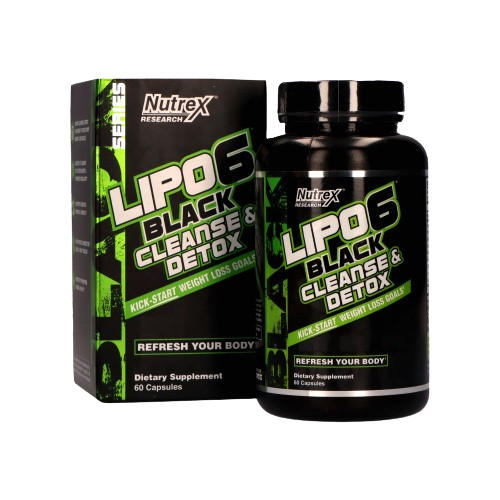 LIPO 6 BLACK CLEANSE & DETOX (60 caps)