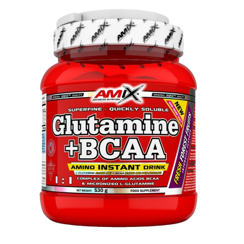 GLUTAMINA + BCAA ( 530G)