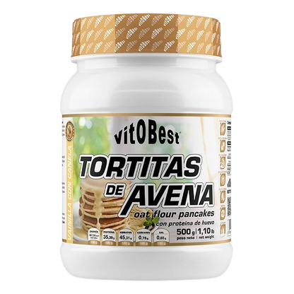 PANQUECAS DE AVEIA | 500g | VITOBEST