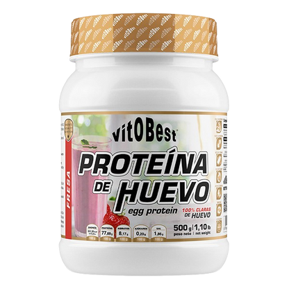 PROTEÍNA DO OVO | ALBUMINA | 500g | VITOBEST