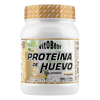 PROTEÍNA DO OVO | ALBUMINA | 500g | VITOBEST