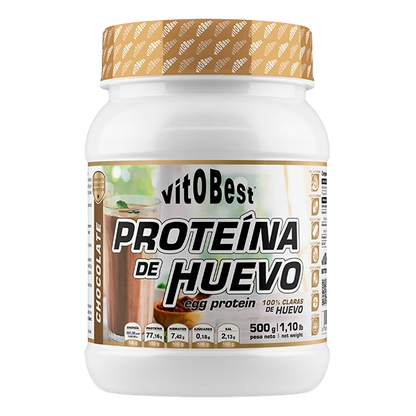 PROTEÍNA DO OVO | ALBUMINA | 500g | VITOBEST